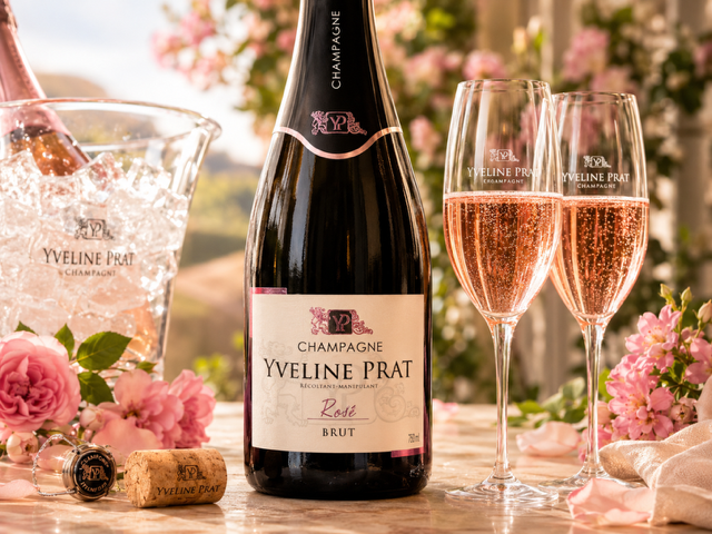 Champagne Yveline Prat Rosé Brut