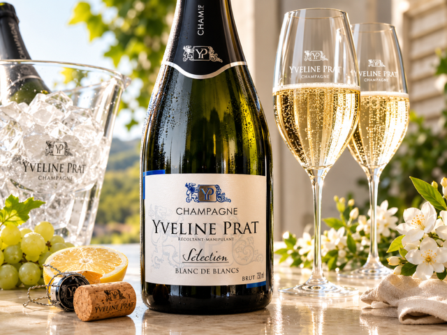 Champagne Yveline Prat Selection  Blanc de Blanc Brut